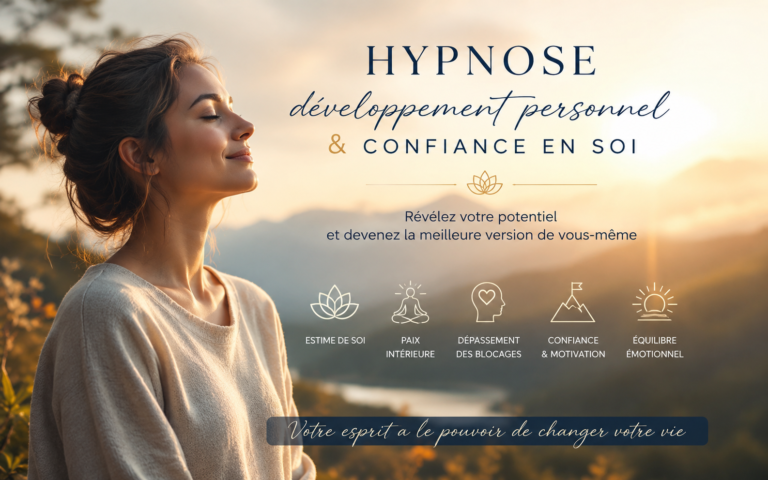 Hypnose, Développement Personnel et Confiance en Soi : Retrouver Son Potentiel Grâce à une Approche Holistique